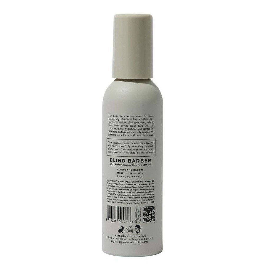 Beauty * | Blind Barber Daily Face Moisturizer Watermint Gin