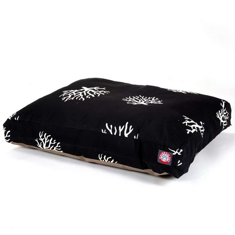 Dog * | Majestic Pet Coral Reef Rectangular Pet Bed 29 X 36