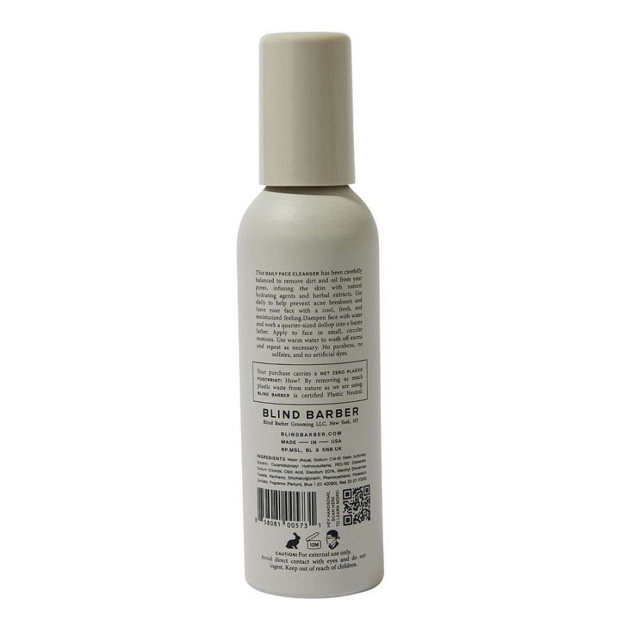 Beauty * | Blind Barber Daily Face Cleanser Watermint Gin