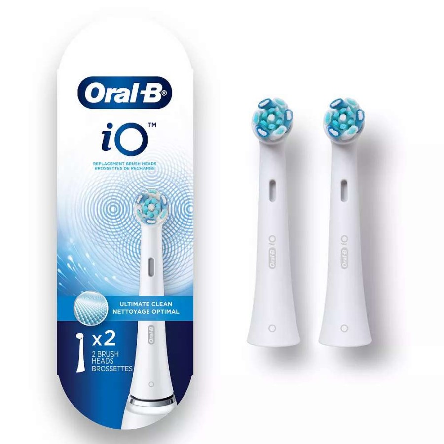 Oral Care * | Oral B Io Ultimate Clean Replacement Brush Head (2-Pack)