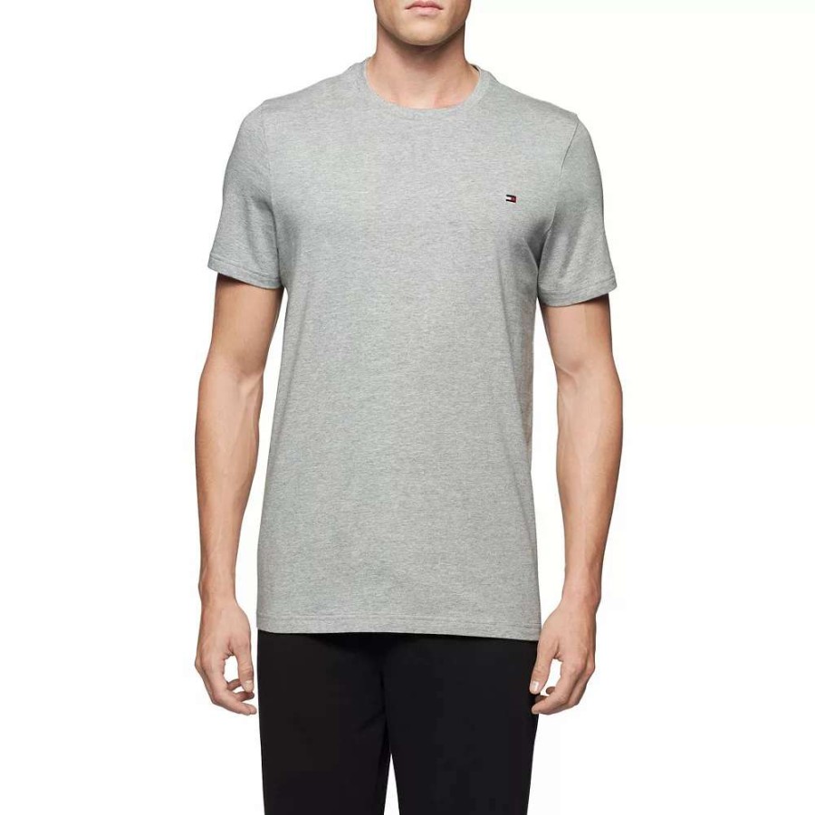 Underwear * | Men'S Tommy Hilfiger Cotton Core Flag Crewneck Tee