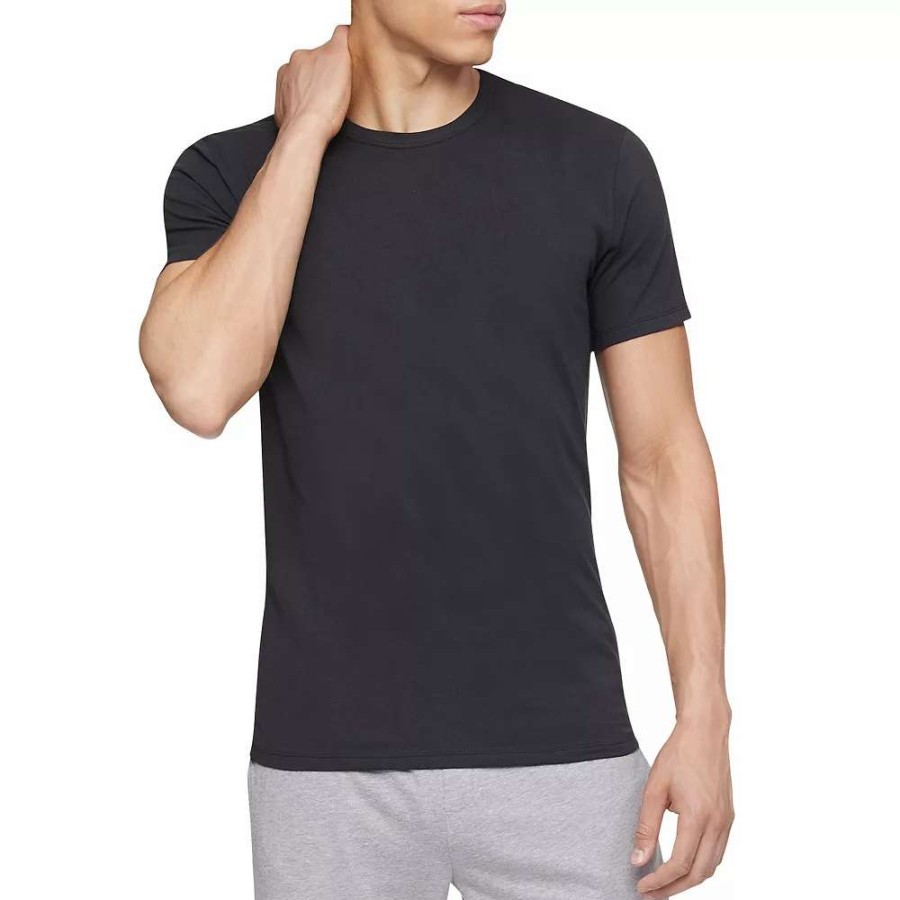 Underwear * | Men'S Calvin Klein 3-Pack Stretch Crewneck Tees