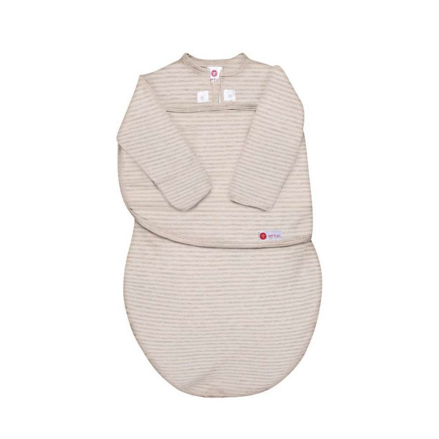 Sleepwear * | Embe Infant Organic Long Sleeve Swaddle Sack Arms-In/Arms-Out, Legs-In/Legs-Out