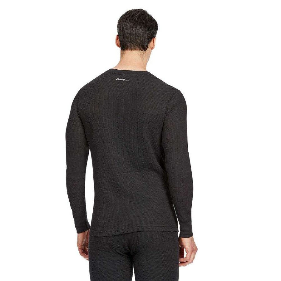 Underwear * | Men'S Eddie Bauer Midweight Waffle Henley