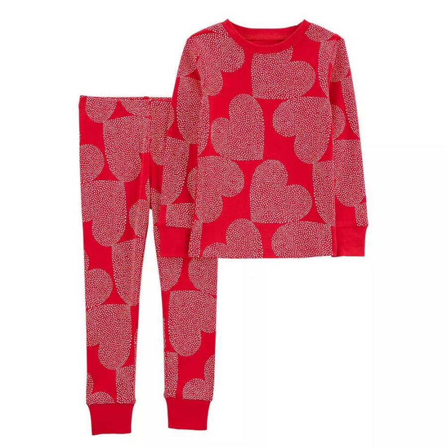 Sleepwear * | Carter'S Toddler Carter'S Hearts Pajamas