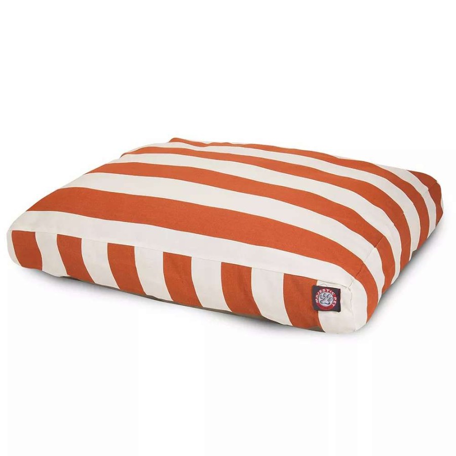 Dog * | Majestic Pet Striped Rectangular Pet Bed 29 X 36