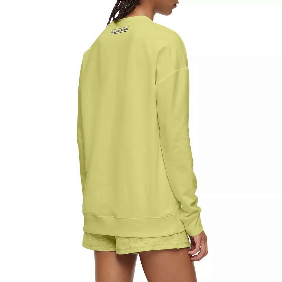 Sleepwear * | Women'S Calvin Klein Ck Reimagined Heritage Lounge Long Sleeve Sweatshirt