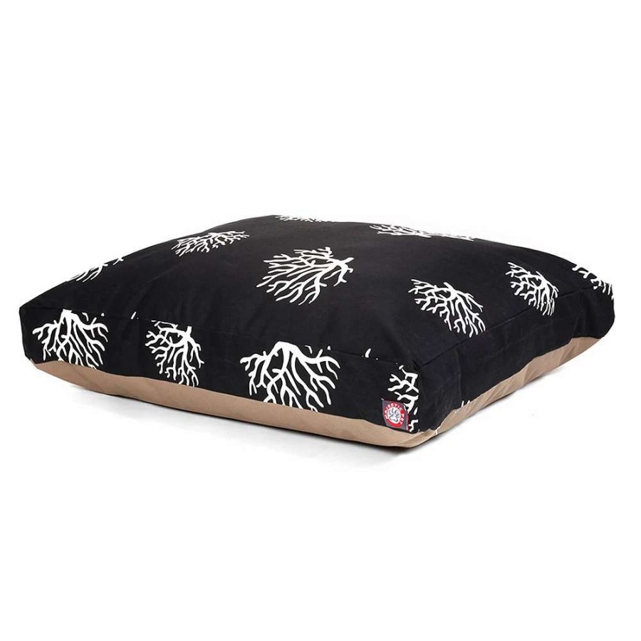 Dog * | Majestic Pet Coral Reef Rectangular Pet Bed 36 X 44