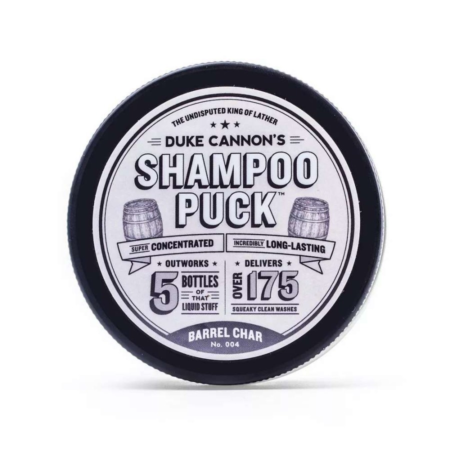 Beauty * | Duke Cannon Supply Co. Shampoo Puck Barrel Char No. 004