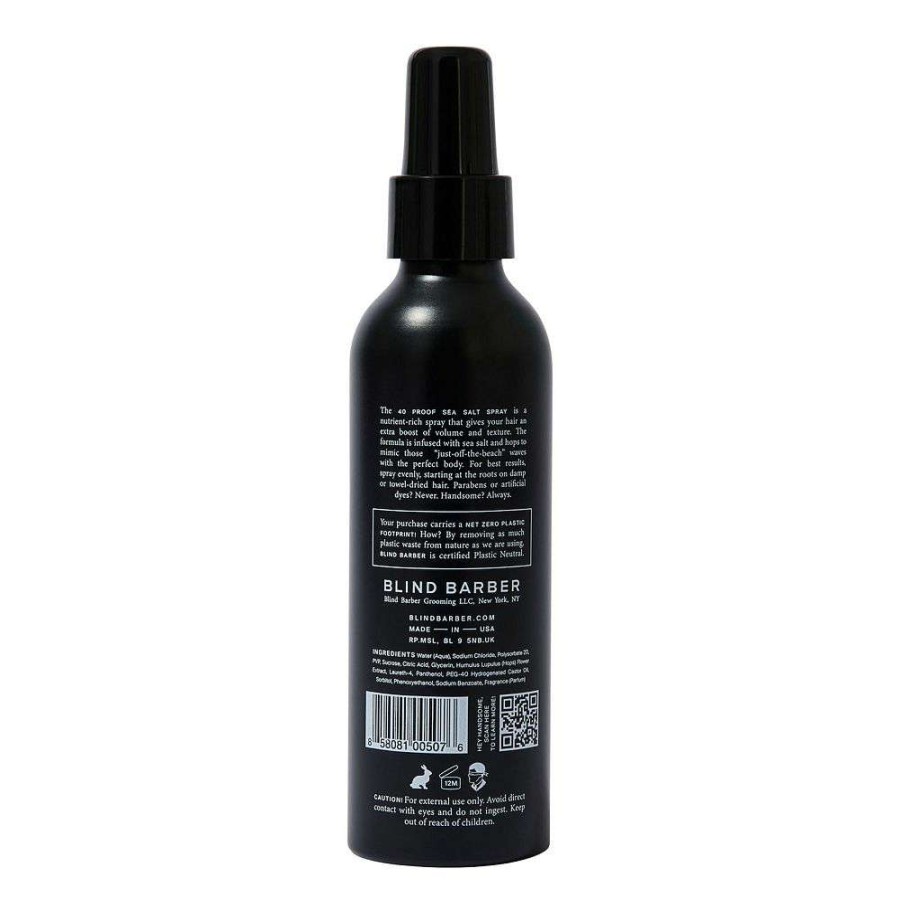 Beauty * | Blind Barber 40 Proof Textured Hold Sea Salt Spray Matte Finish