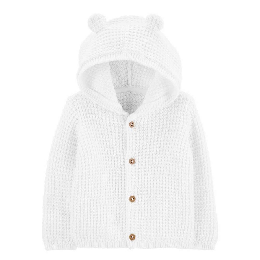 Sweaters * | Carter'S Baby Carter'S Hooded Cardigan