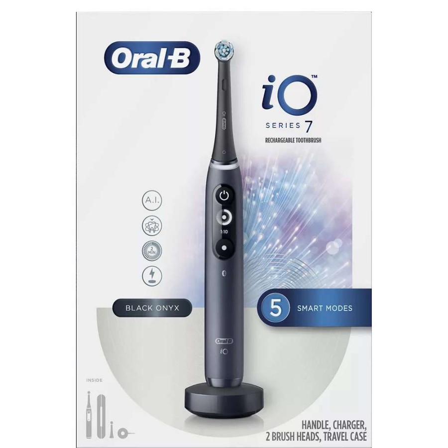 Oral Care * | Oral B Io7 Electric Toothbrush With 2 Brush Heads