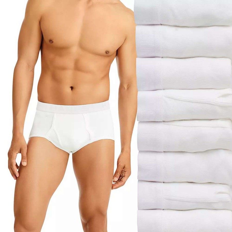 Underwear * | Men'S Hanes Ultimate 7-Pack + 2 Bonus Full-Cut Briefs