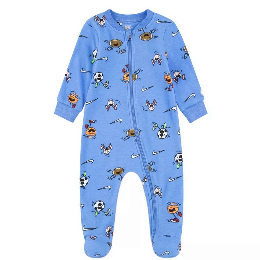 Sleepwear * | Baby Nike Sportswear Nikemoji Print Sleep & Play