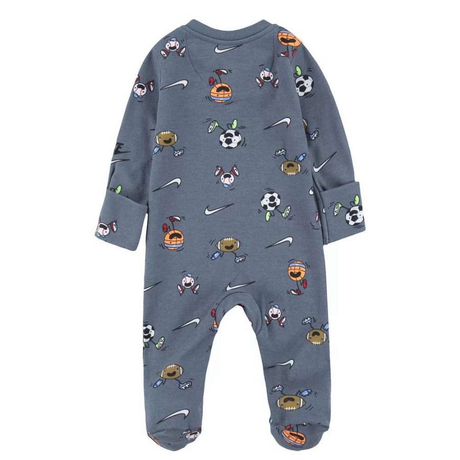 Sleepwear * | Baby Nike Sportswear Nikemoji Print Sleep & Play