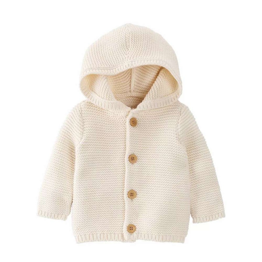 Sweaters * | Baby Little Planet By Carter'S Organic Signature Stitch Cardigan