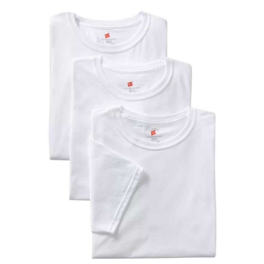 Underwear * | Columbia Big & Tall Hanes Ultimate 3-Pack X-Temp Fresh Iq Crewneck Tees