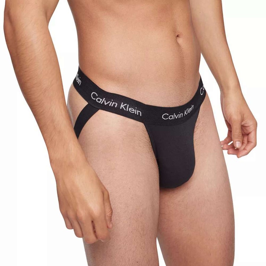 Underwear * | Men'S Calvin Klein 3-Pack Stretch Jockstraps