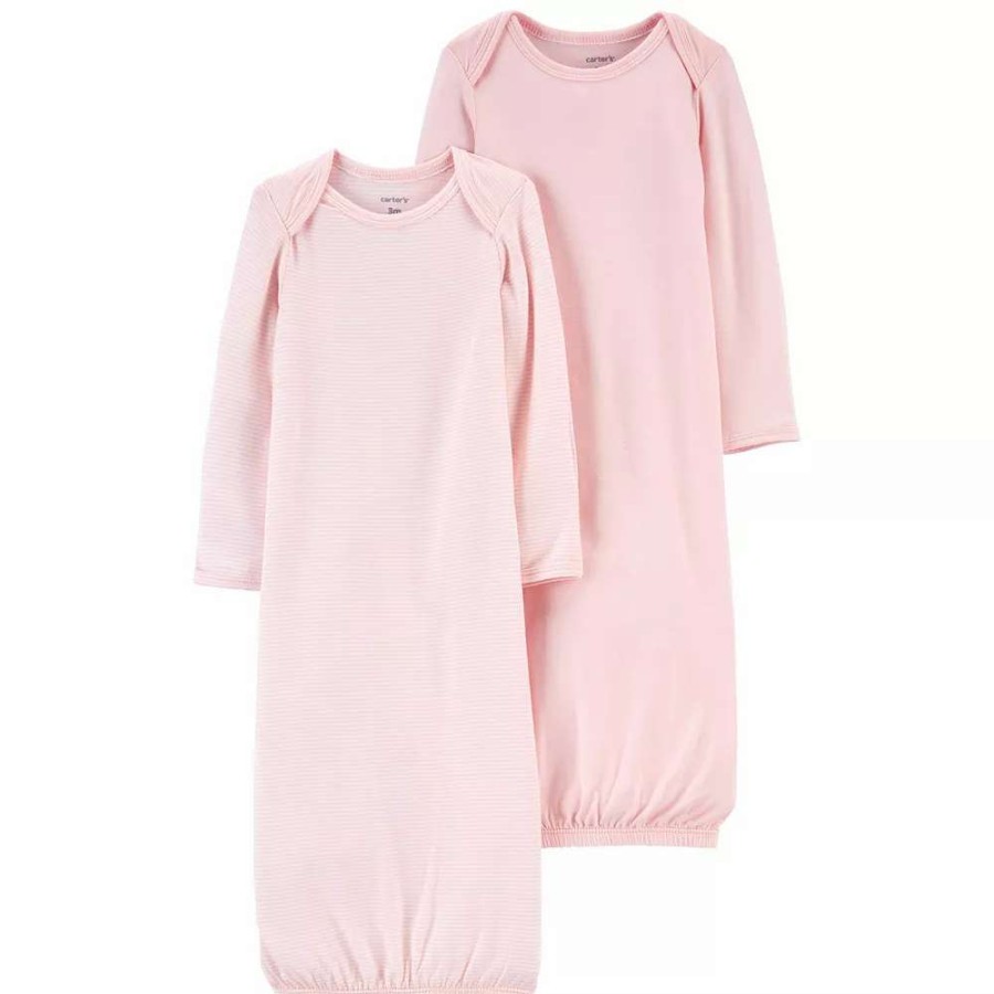 Sleepwear * | Carter'S Baby Carter'S 2-Pack Newborn Gown Set