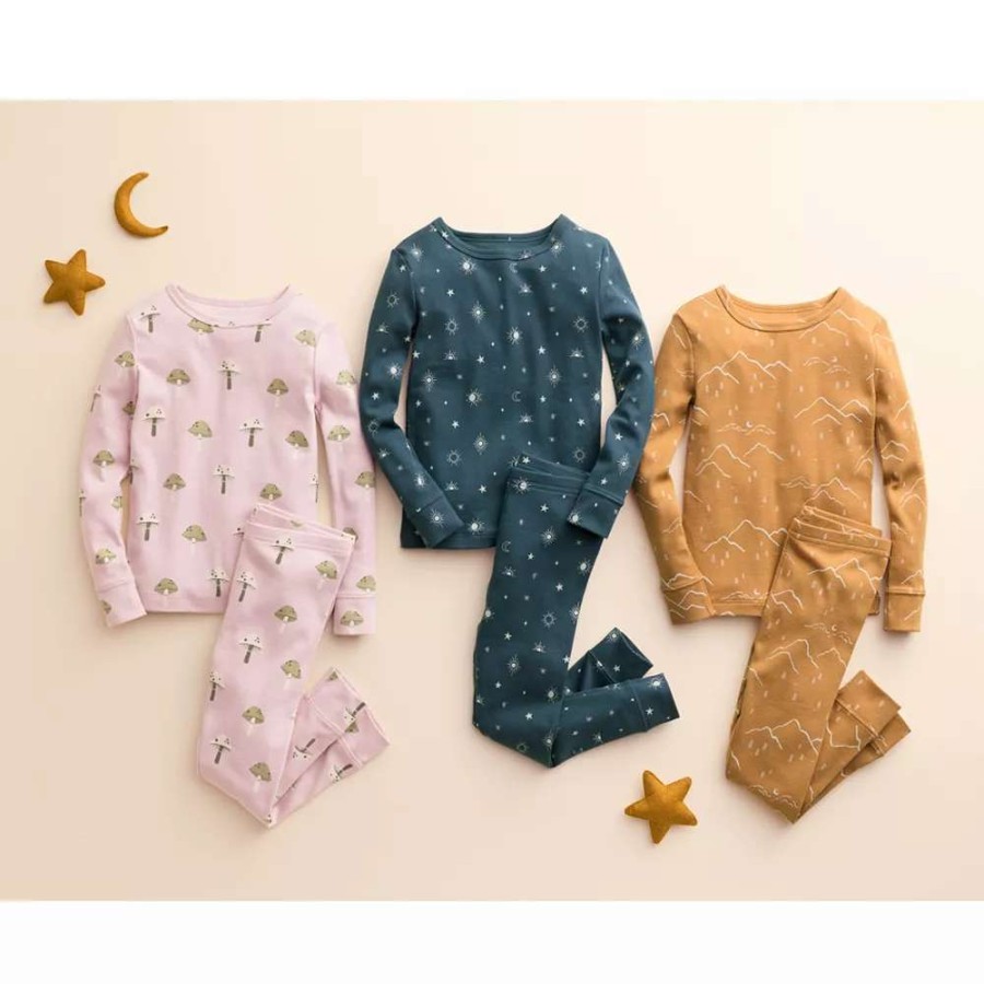 Sleepwear * | Baby & Toddler Little Co. By Lauren Conrad Organic 2-Piece Pajama Set