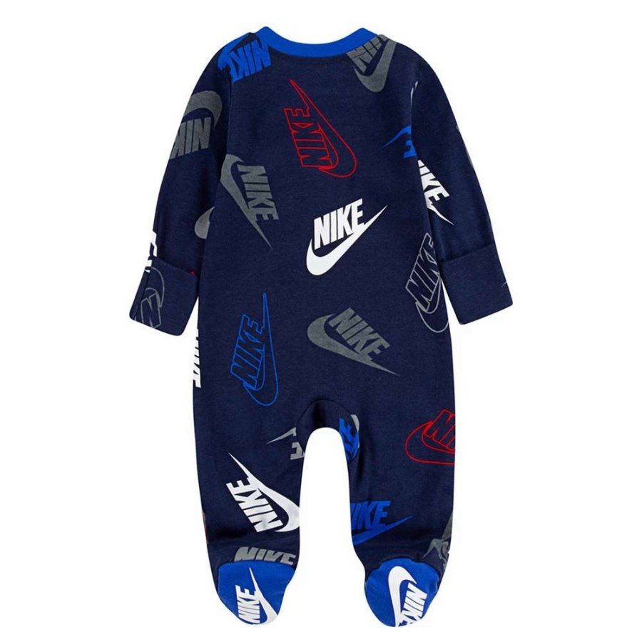 Sleepwear * | Baby Nike Logo Zip Footed Sleep & Play