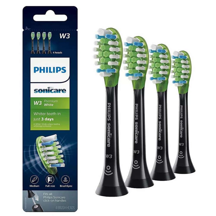 Oral Care * | Philips Sonicare Premium White 4-Pk. Replacement Toothbrush Heads