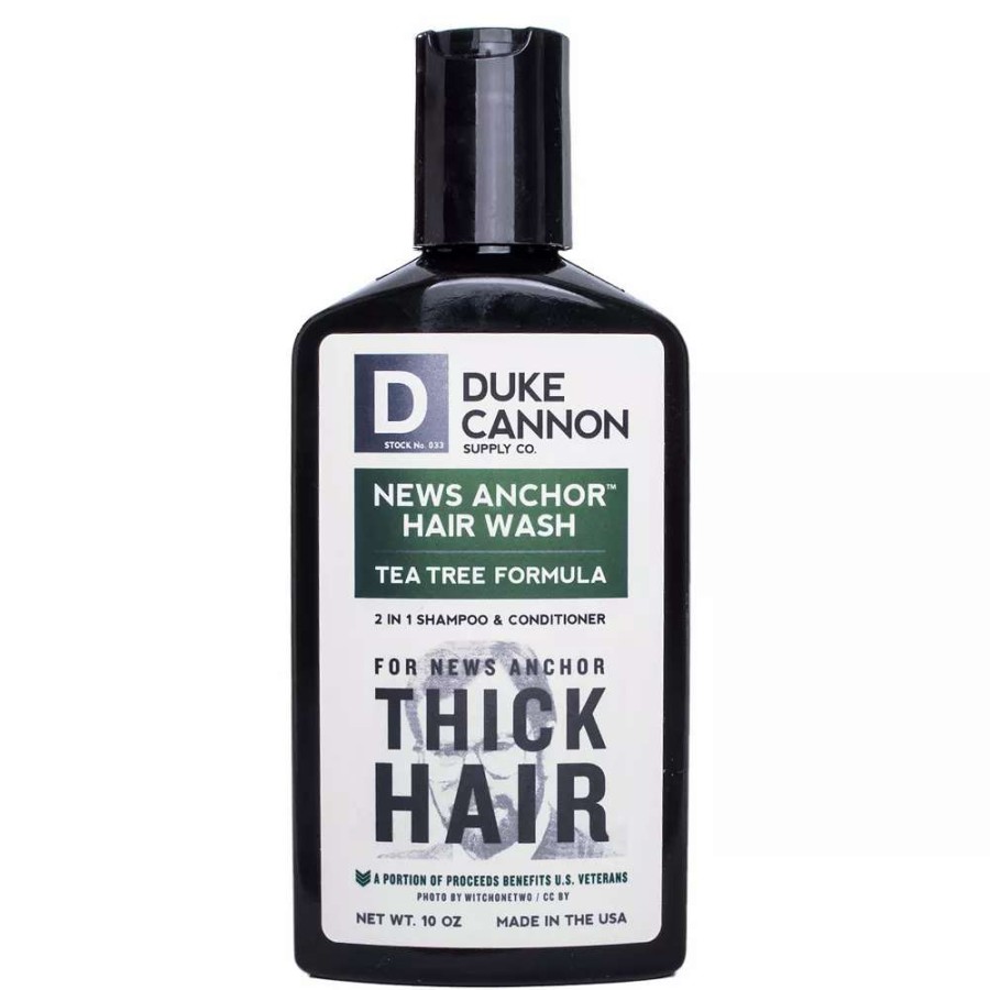 Beauty * | Duke Cannon Supply Co. News Anchor 2-In-1 Hair Wash Tea Tree Formula