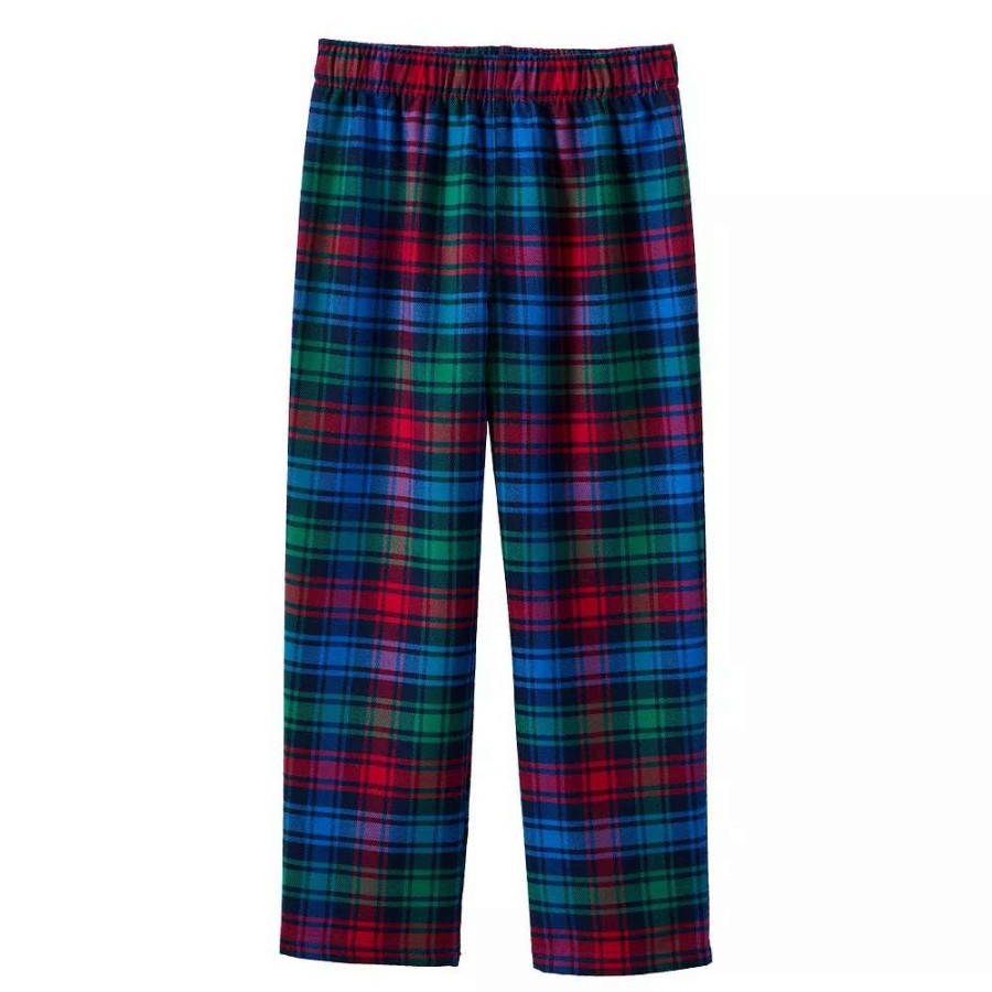 Sleepwear * | Kids 4-20 Lands' End Flannel Pajama Pants