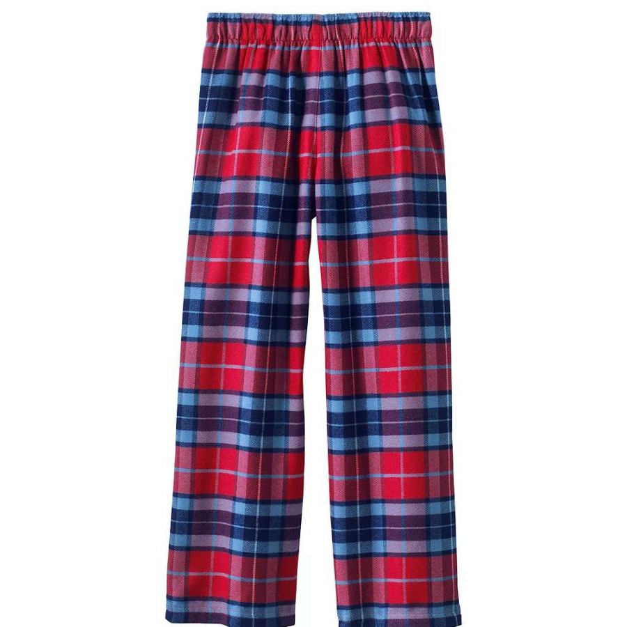 Sleepwear * | Kids 4-20 Lands' End Flannel Pajama Pants