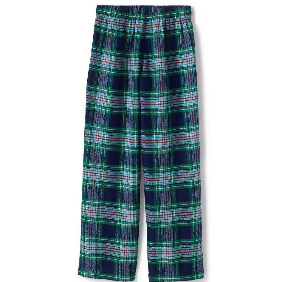 Sleepwear * | Kids' 4-20 Lands' End Flannel Pajama Pants