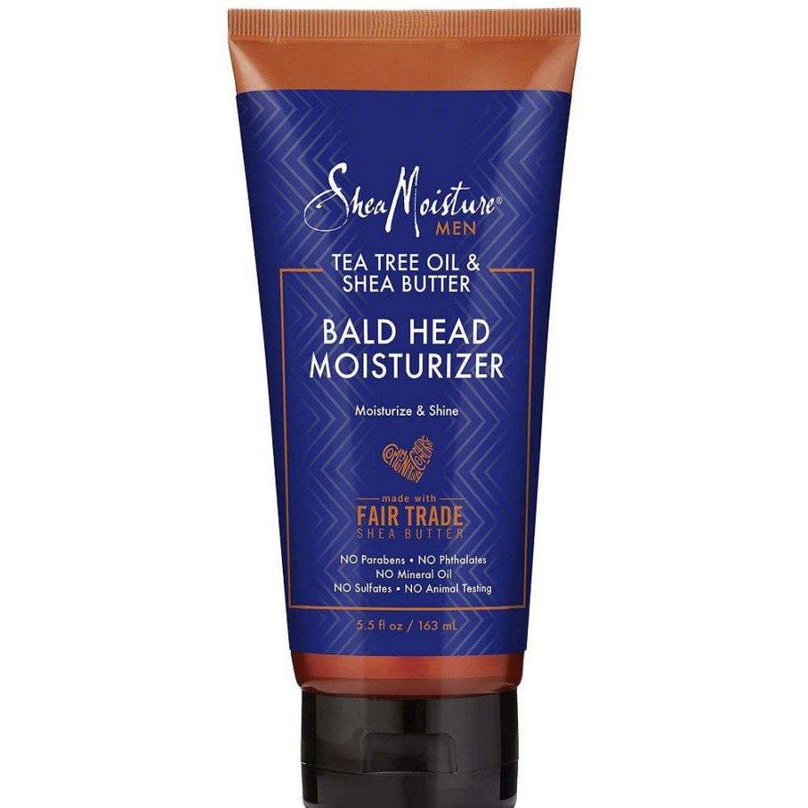 Beauty * | Sheamoisture Men'S Tea Tree Oil & Shea Butter Bald Head Moisturizer