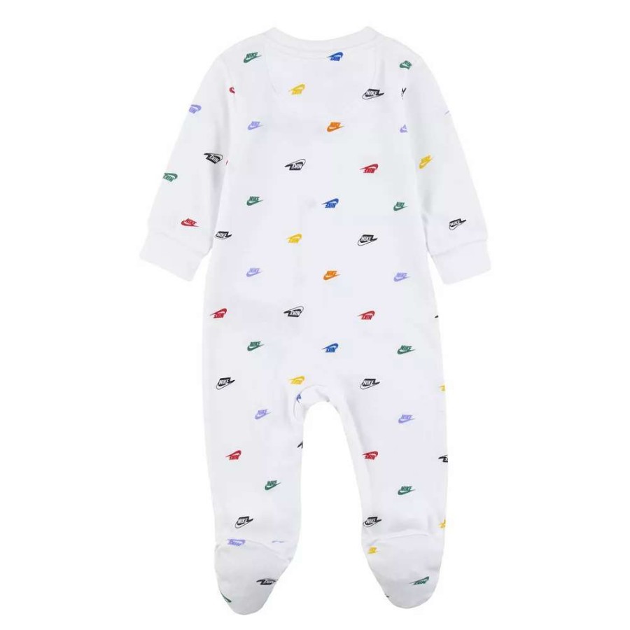 Sleepwear * | Baby Nike Sportswear Club All Over Logo Print Plush Sleep & Play