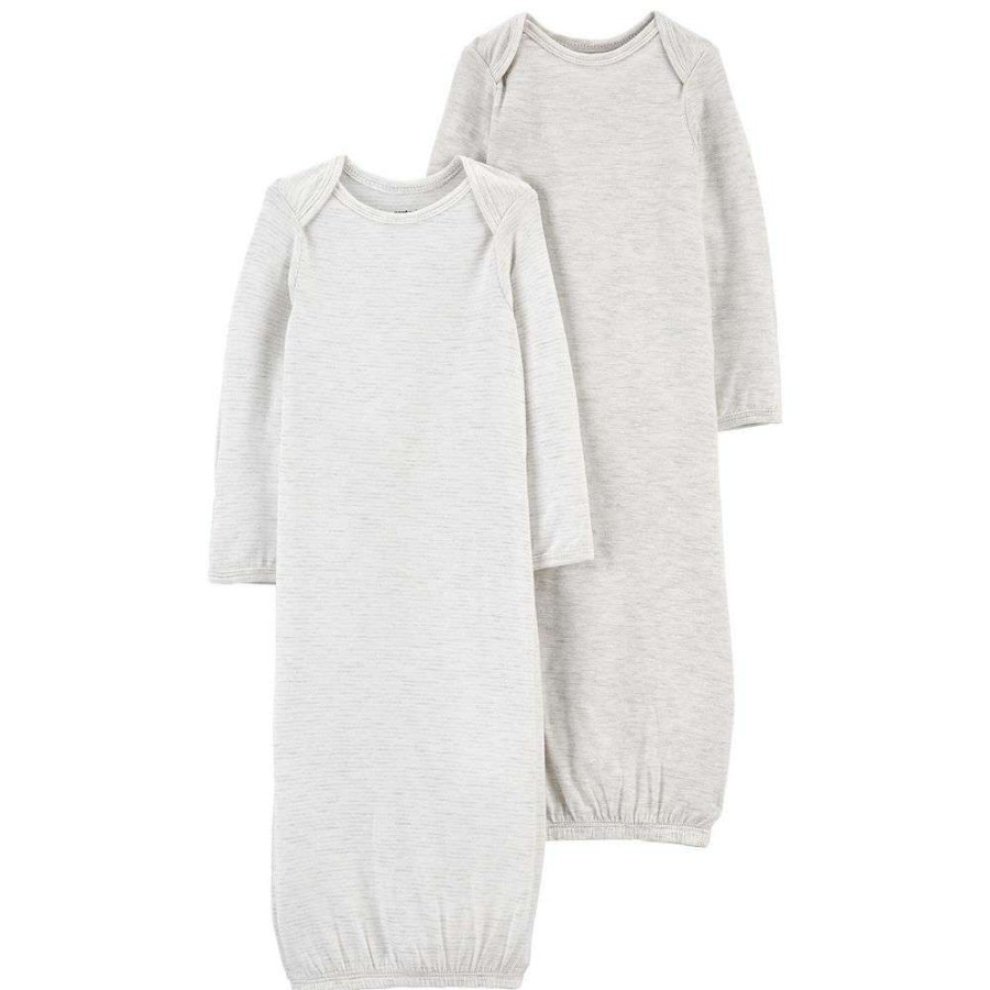 Sleepwear * | Carter'S Baby Carter'S 2-Pack Newborn Gown Set