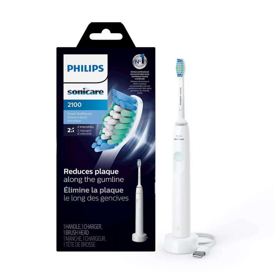 Oral Care * | Philips Sonicare 2100 Rechargeable Electric Toothbrush