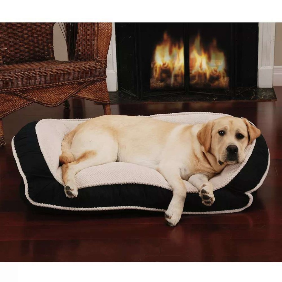 Dog * | Dog Lounge Deep-Seated Rec Gle Pet Bed 40 X 25